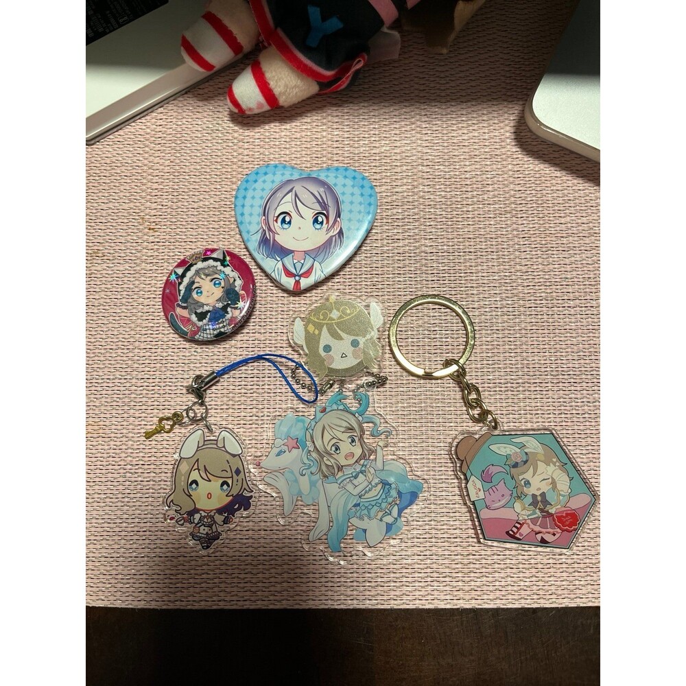 You Watanabe Love Live Aquors Fan Art Merch Bundle
